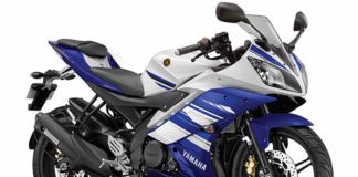 Yamaha YZF R15- motoruse